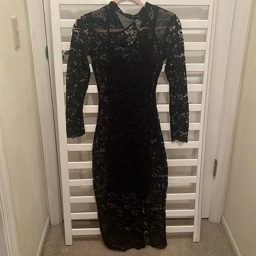 NWT French Connection Tilly Lace Maxi Dress